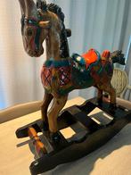 Hobbelpaard hout groot, Ophalen