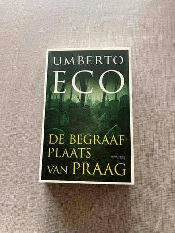 Umberto Eco - De begraafplaats van Praag beschikbaar voor biedingen