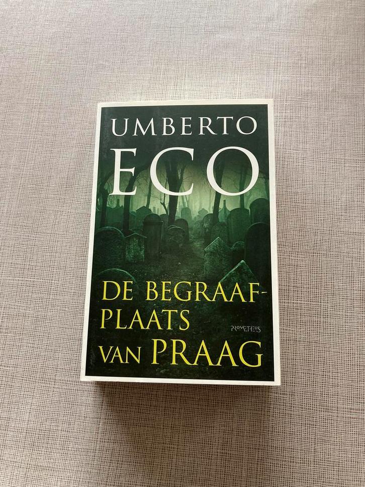 Umberto Eco - De begraafplaats van Praag, Boeken, Literatuur, Nieuw, Ophalen of Verzenden