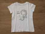 Witte t-shirt 'Little Mermaid' - maat 122/128