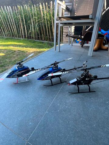 Nine eagles pro 287 rc helikopter 3 stuks, Hobby en Vrije tijd, Modelbouw | Radiografisch | Helikopters en Quadcopters, Ophalen