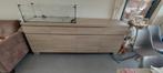 Moderne dressoir houtstructuur, Huis en Inrichting, Kasten | Dressoirs, Ophalen, Gebruikt