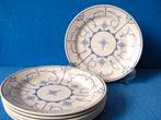 6 Copenhague dessertborden van Royal Boch, Antiek en Kunst, Antiek | Servies los, Ophalen of Verzenden