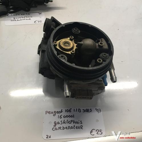 Peugeot 106  11.B  1997 Wagennr 1600001  Gasklephuis Carbura, Auto-onderdelen, Brandstofsystemen, Gebruikt, Ophalen of Verzenden