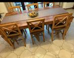 Eetkamer in teakhout, Ophalen, Zo goed als nieuw