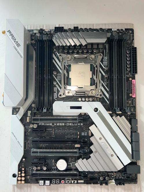 prime x299-deluxe - intel i5 - cooler (lees beschrijving), Computers en Software, Moederborden, Zo goed als nieuw, Intel, DDR4