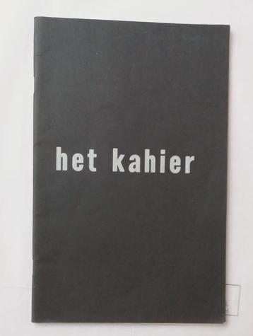 Het Kahier 1958 Jef Verheyen Walter Vanermen Ben Klein disponible aux enchères