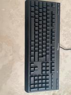 Clavier de jeu HyperX, Informatique & Logiciels, Comme neuf, Clavier gamer, Filaire, Enlèvement ou Envoi