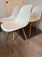 Set van 4 replica Eames stoelen, Huis en Inrichting, Stoelen, Ophalen, Gebruikt, Wit