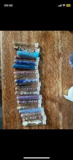 Lot de perles en verre(sans tubes)à retirer sur 1360 Perwez, Zo goed als nieuw