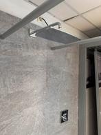 Inloopdouche douchewand en hoofdsproeier, Ophalen, Nieuw, Douche