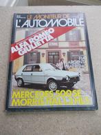 ALFA ROMEO GIULIETTA FIAT RITMO MERCEDES 500 SE MORRIS 1981, Boeken, Gelezen, Alfa Romeo, Ophalen of Verzenden