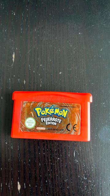 Pokémon - Firered Nintendo Game Boy (Duits) beschikbaar voor biedingen