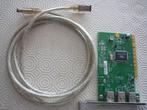 FireWire PCI-kaart - 3 poorten 400 MBPS, Gebruikt, Ophalen of Verzenden