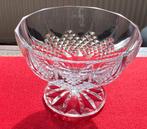 Kristallen schaal op statief, Antiek en Kunst, Ophalen of Verzenden