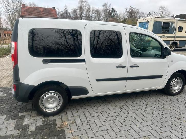 Renault kangoo max, Auto's, Renault, Particulier, Kangoo, Diesel, Euro 6, Overige carrosserie, 4 deurs, Handgeschakeld, Wit, Grijs