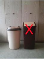 Vintage wasmand , wasbak , vuilbak, Ophalen, Gebruikt