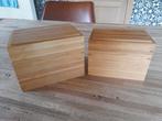 Houten Opbergdozen kistjes gemaakt van Bamboe, Huis en Inrichting, Minder dan 50 cm, Nieuw, Minder dan 50 cm, Ophalen of Verzenden