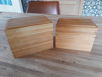 Houten Opbergdozen kistjes gemaakt van Bamboe beschikbaar voor biedingen