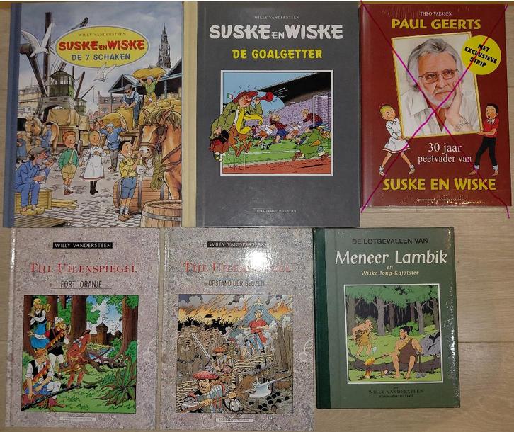 Vandersteen hard covers, Boeken, Stripverhalen, Ophalen