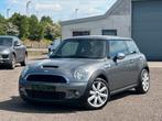 Mini Cooper S - 1.6i - 1 Jaar Garantie, Auto's, Mini, Voorwielaandrijving, Zwart, Bedrijf, Cooper S