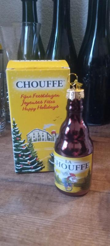 Brasserie bier kerstbalfles Chouffe beschikbaar voor biedingen