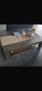 Salontafel, Ophalen, Gebruikt, Rechthoekig, Eikenhout