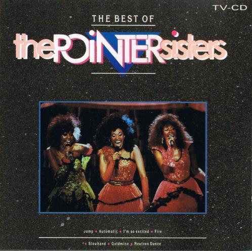 966 - THE POINTER SISTERS - THE BEST OF, Cd's en Dvd's, Cd's | Dance en House, Zo goed als nieuw, Disco, Verzenden
