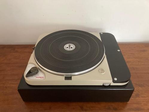 Thorens TD 124 MKI, Audio, Tv en Foto, Platenspelers, Zo goed als nieuw, Platenspeler, Thorens, Pitch-regelaar, Ophalen
