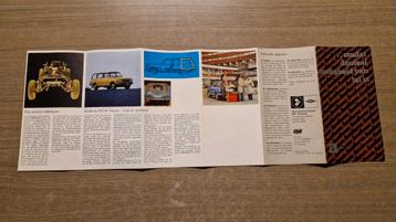 Reclame folder Wartburg 353W, jaren 80 beschikbaar voor biedingen