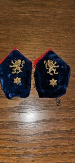 Kraagspiegels Koninklijke militaire school officier, Collections, Objets militaires | Général, Envoi