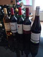 lot 5 bouteille vin, Collections, Vins, Comme neuf, Enlèvement ou Envoi