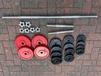 Fitness gewichten, Sport en Fitness, Ophalen, Gebruikt, Halterset