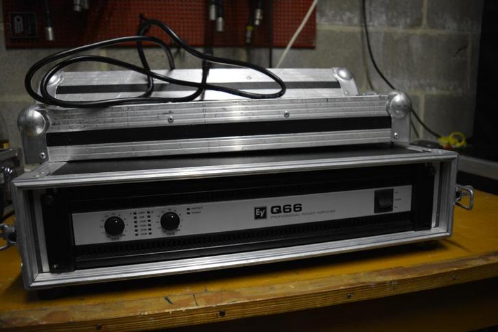 Electro Voice Q66 - II versterker 2x 600W @ 4ohm, Muziek en Instrumenten, Versterkers | Keyboard, Monitor en PA, Ophalen