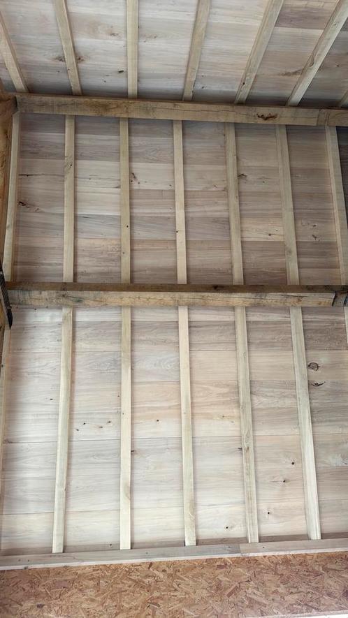 populieren planken, Doe-het-zelf en Bouw, Hout en Planken, Zo goed als nieuw, Eiken, Ophalen