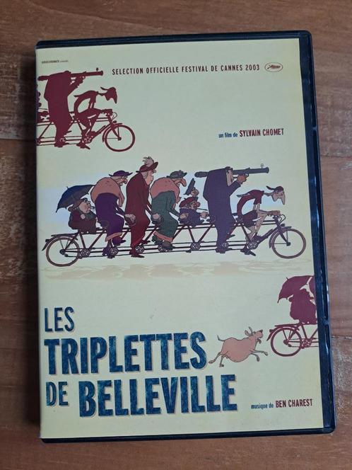 Les Triplettes de Belleville - Sylvain Chomet, CD & DVD, DVD | Films d'animation & Dessins animés, Utilisé, Européen, Enlèvement ou Envoi