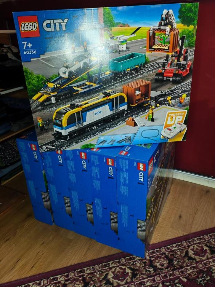 9 x Sealed lego trein city 60336, Kinderen en Baby's, Speelgoed | Duplo en Lego, Nieuw, Lego, Complete set, Ophalen