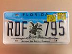 États-Unis, Floride : véritable plaque d'immatriculation « H, Utilisé, Enlèvement ou Envoi, USA Amerikaanse nummerplaat kentekenplaat