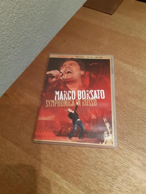 dvd marco borsato symphonica in rosso, Cd's en Dvd's, Dvd's | Muziek en Concerten, Zo goed als nieuw, Muziek en Concerten, Ophalen
