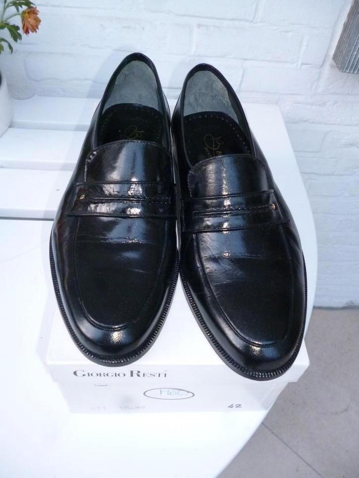 Zwarte herenschoenen Molières maat 40, Kleding | Heren, Schoenen, Zo goed als nieuw, Ophalen of Verzenden