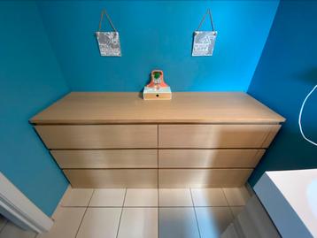 Commode IKEA « MALM »., 25 à 50 cm, 5 tiroirs ou plus, Moins de 100 cm, 150 à 200 cm