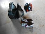 bowlingbal bpwlingschoenen opbergtas met statief, Ophalen, Gebruikt, Bal