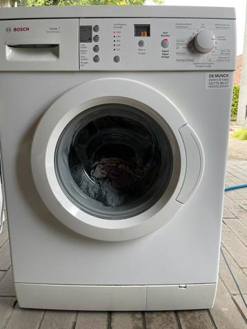 Bosch Maxx 7 varioperfect wasmachine, 1200 à 1600 tours, 6 à 8 kg, 85 à 90 cm, Chargeur frontal