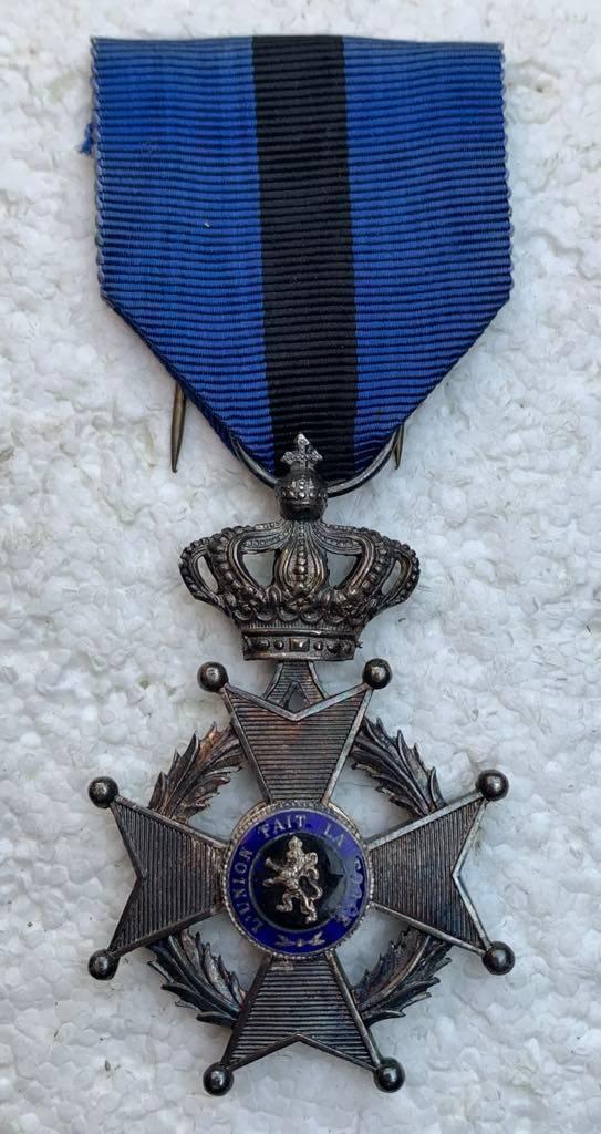 Medaille, Ridder in de Leopold-II Orde, MODEL 1908-1918, FR, Collections, Objets militaires | Général, Armée de terre, Enlèvement ou Envoi