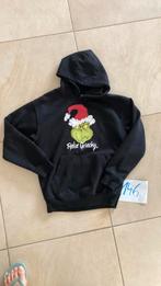 Zwarte met Grinch Jongens Hoodie maat 146, Ophalen, Gebruikt, Jongen, Trui of Vest