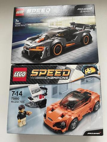 Lego 75892 en 75880 McLaren Senna en 720S  beschikbaar voor biedingen