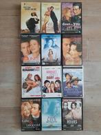 VHS videocassettes BOX 5 / Romantiek / 12 films, Autres genres, Utilisé, Enlèvement ou Envoi