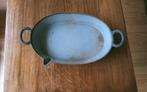 Ancienne poêle ovale en fonte., Fonte, Enlèvement, Utilisé, Poêle à frire ou Sauteuse
