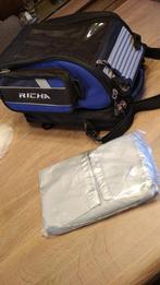 Multi tank bag Richa blauw met hoes nieuw