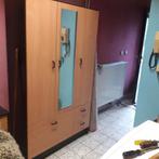 kast met spiegel, Ophalen, Gebruikt, 100 tot 150 cm, 150 tot 200 cm